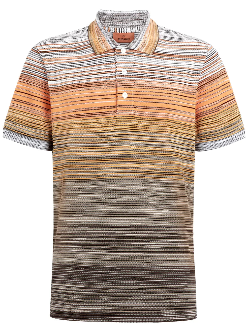 Missoni Spacedye Polo - Orange/White